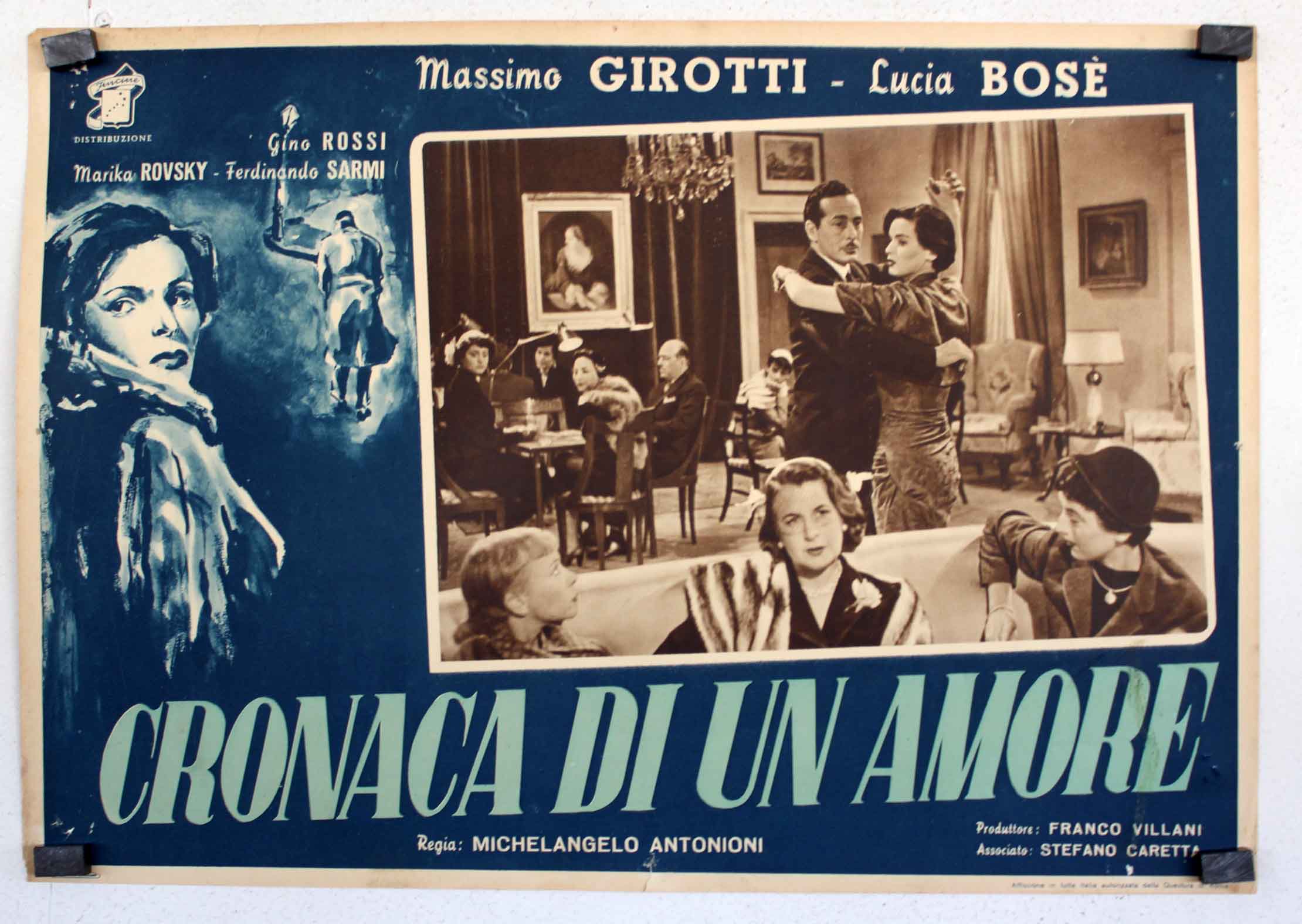 CRONACA DI UN AMORE 1950 di Michelangelo Antonioni