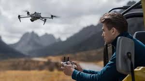 riprese da smartphone su un drone