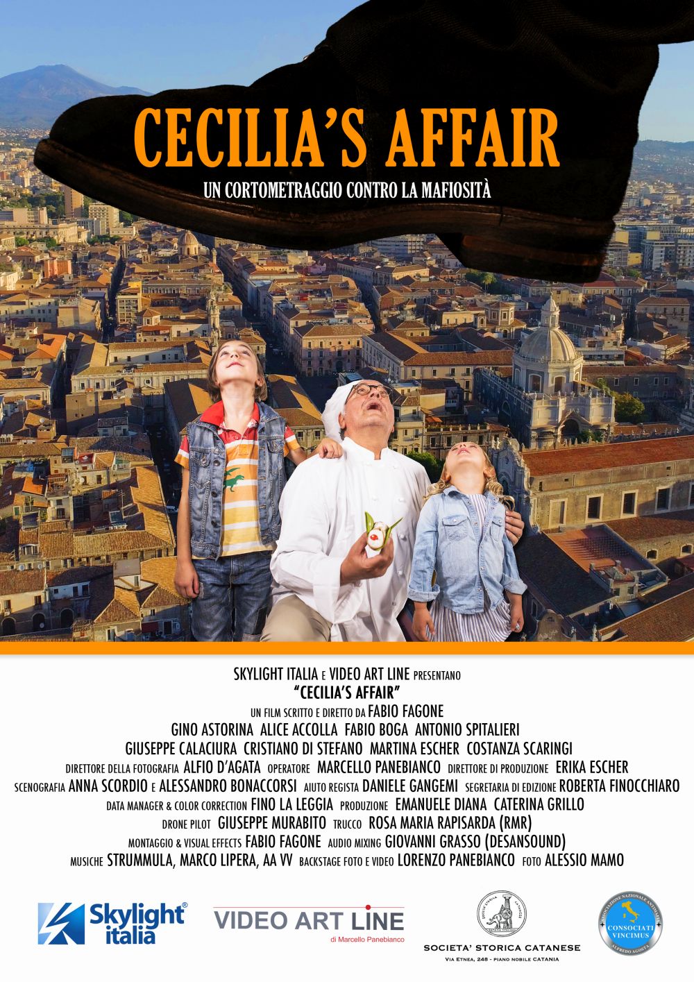 locandina cortometraggio cecilias affair