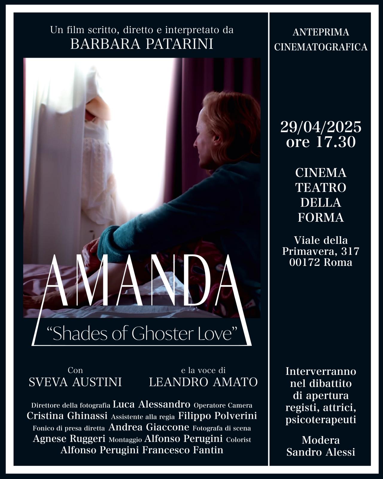 AMANDA di Barbara Patarini