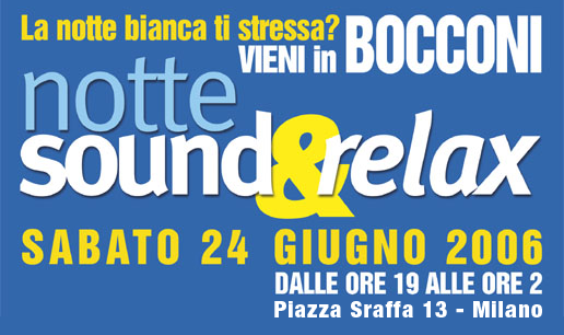 Bocconi Cortometraggi 24 giugno 2006