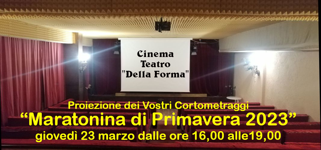 CINE TEATRO DELLA FORMA Roma Maratonina Primavera 2023 V2