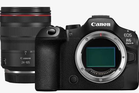 Canon EOS R6 Mark III corpo obiettivo
