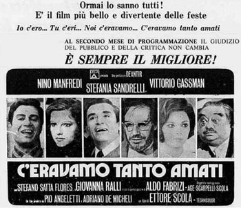 Ceravamo tanto amati Film capolavoro