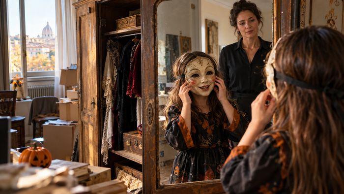 Halloween maschera amore 700