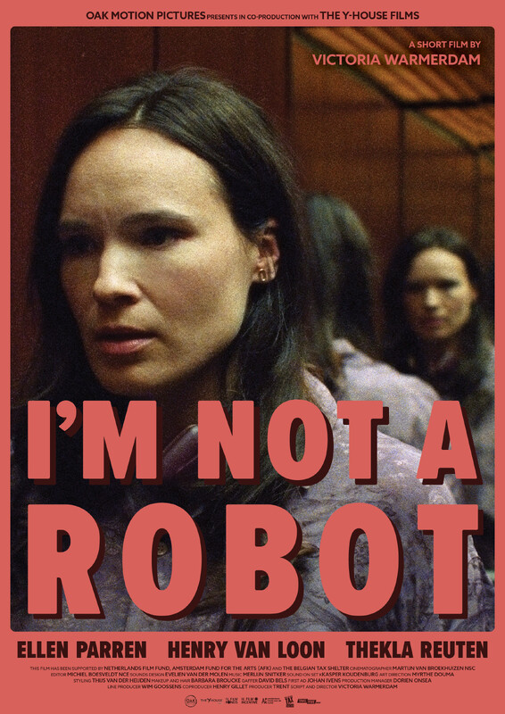 Locandina Cortometraggio Oscar 2025 Im not a robot di Victoria Warmerdam
