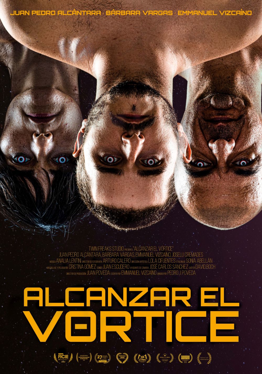 Poster Alcanzar el Vórtice Corto Cortometraggio