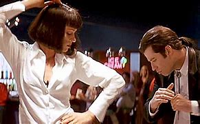 Pulp Fiction di Quentin Tarantino John Travolta e Uma Thurman che ballano