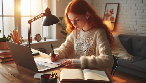 Ragazza scrive sua prima Sceneggiatura 10 500