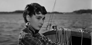 Sabrina 1954 di Billy Wilder BN primo piano