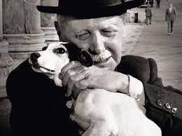 Umberto D con il cagnolino De Sica 1