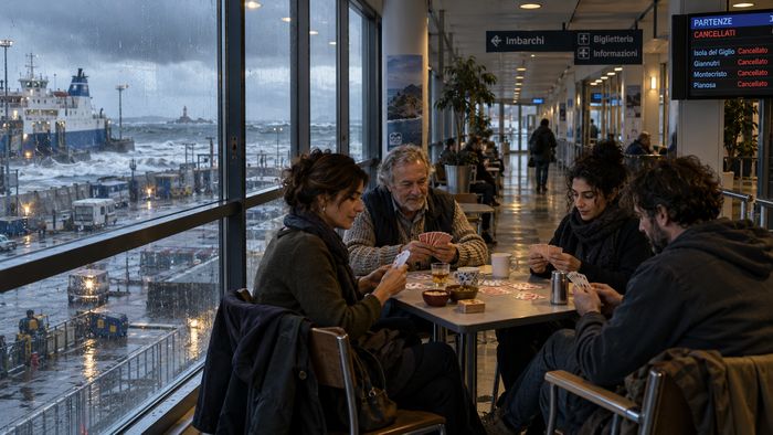 aspettando traghetto 700