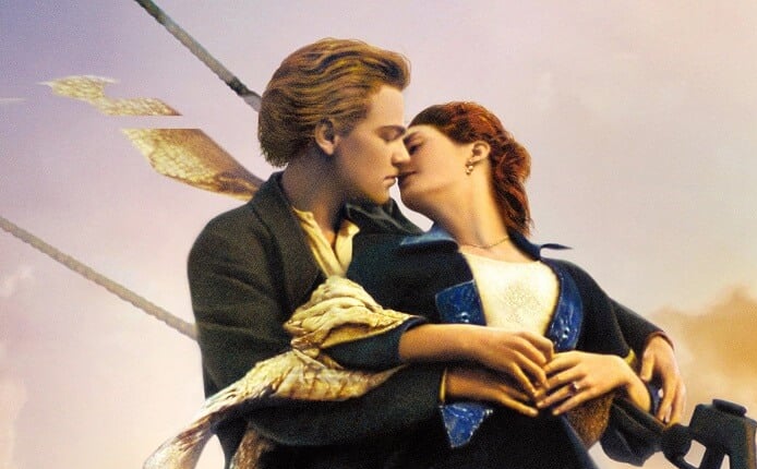 bacio Titanic giulietta e romeo film crop