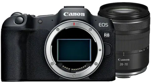 canon eos r8 28 70mm f28 is