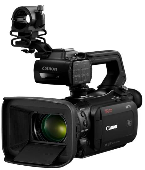 canon xa70 videocamera 4k camcorder nero