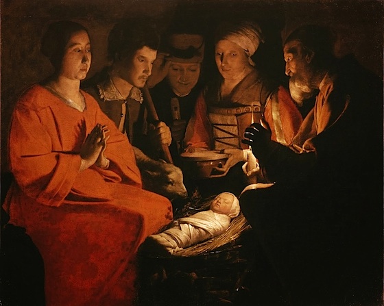 georges de la tour adorazione dei pastori