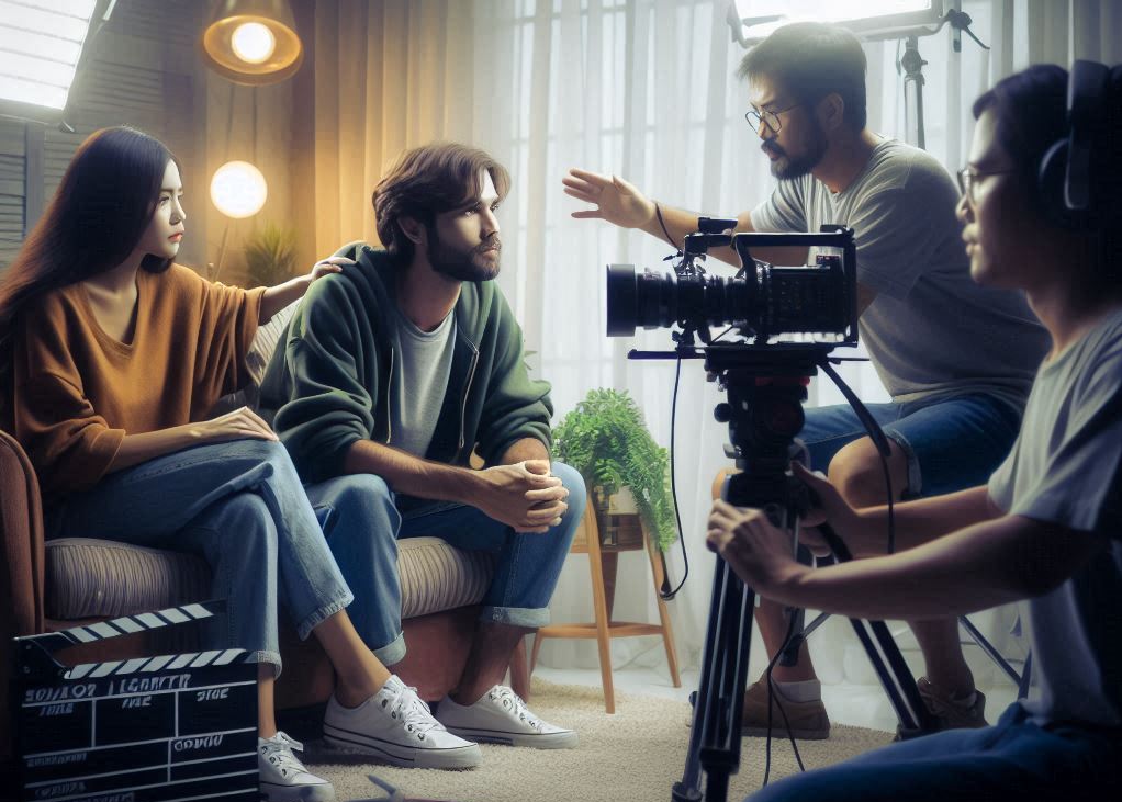 regista che dirige il suo primo cortometraggio 2 crop