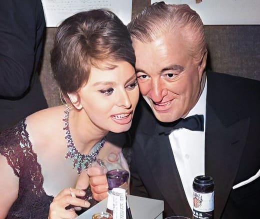 sofia loren e Vittorio De Sica