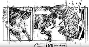 storyboard Jurassic Park
