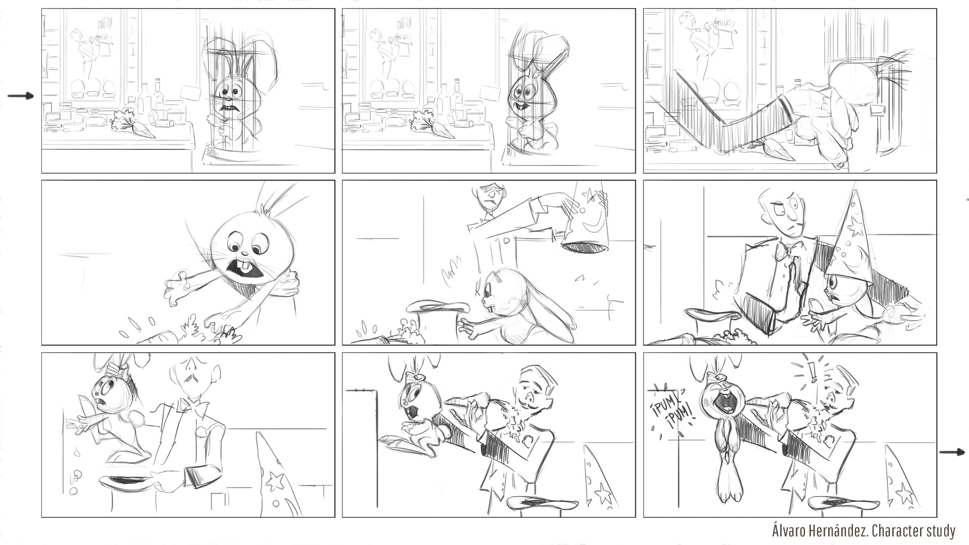 storyboard animazione Pixar 2